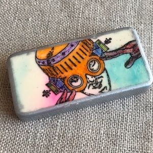 Aeronaut Domino Art Pendant
